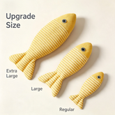 Linen Fish Cat Toy