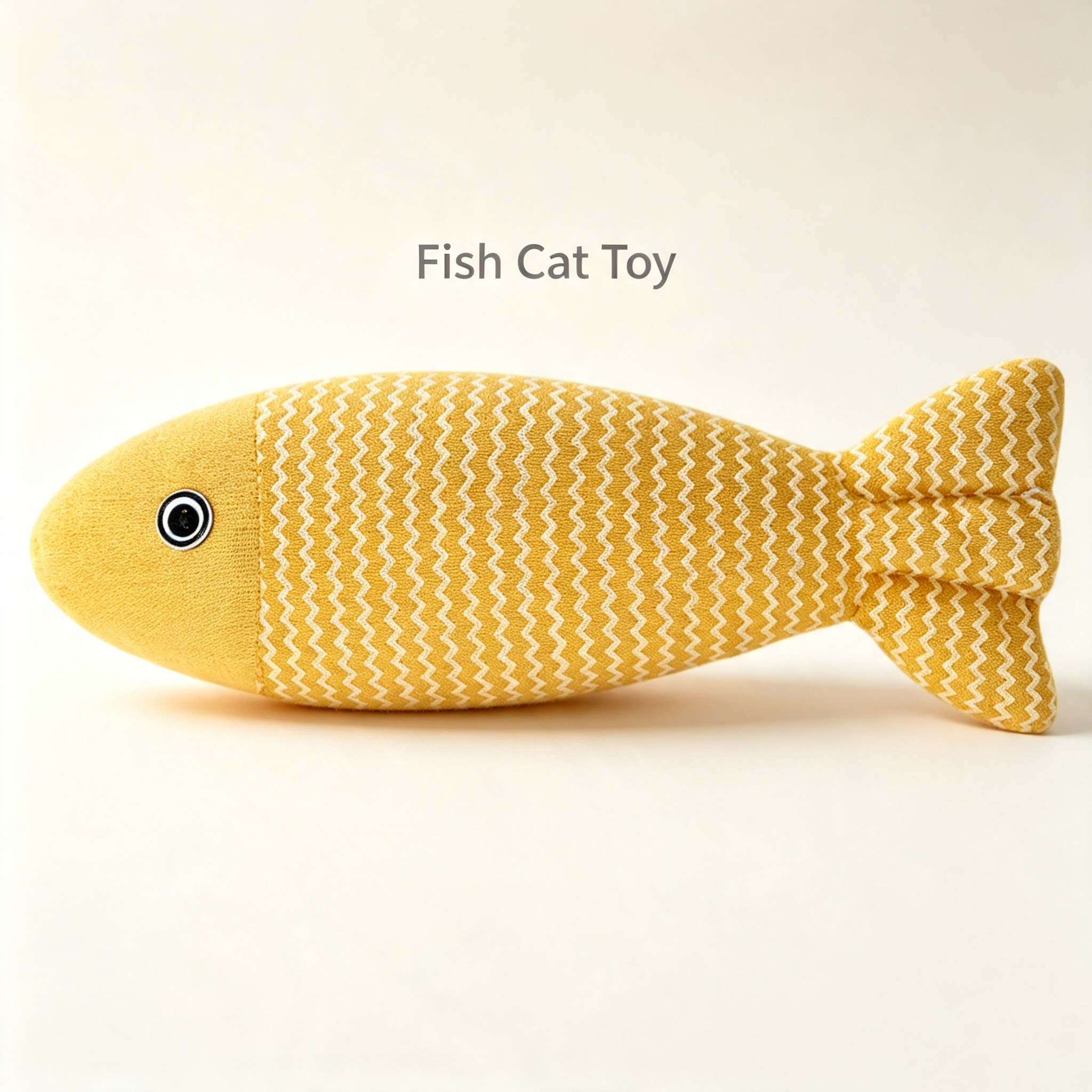 Linen Fish Cat Toy